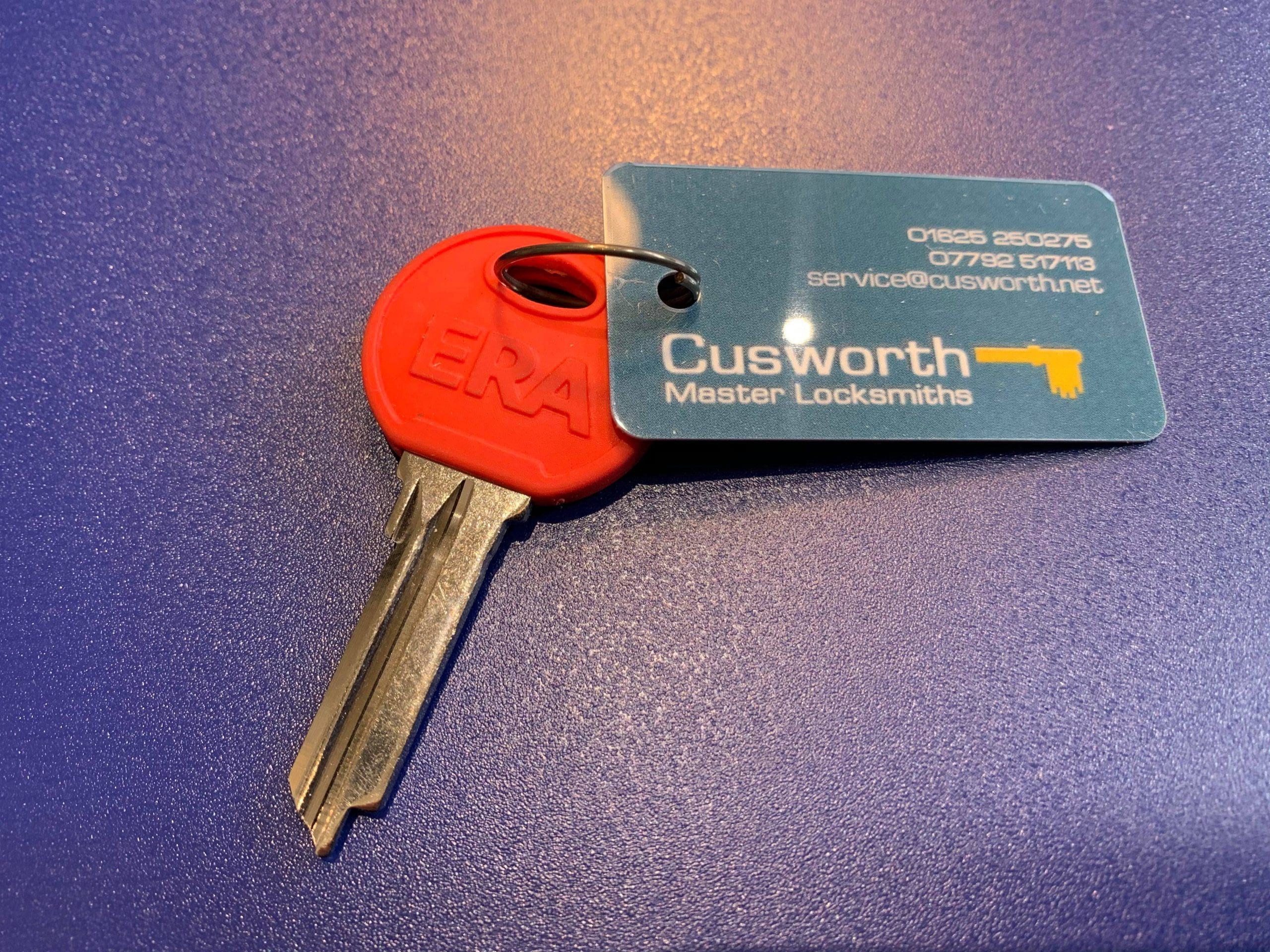 Era Fortress key cut by Cusworth Master Locksmiths.